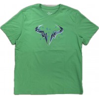 CAMISETA NIKE COURT RAFA NADAL - VERDE/AZUL